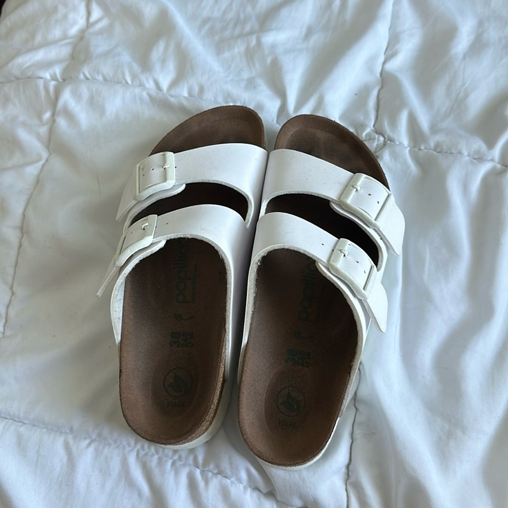 Birkenstock platform sandals
